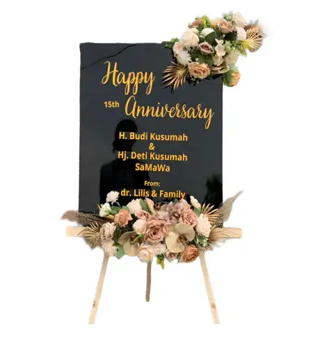 Papan Bunga Akrilik Ngurensiti